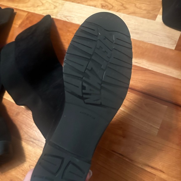 Stuart Weitzman hilo black suede boots over the knee - Picture 2 of 7